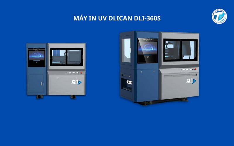 Máy in UV Dlican trụ tròn DLI-360S